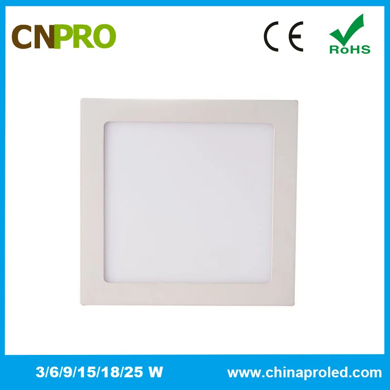 LM-80 6 Вт 9 Вт 12 Вт 15 Вт 18 Вт 24 Вт круглый/площади панель led подсветка потолка свет для конференц-зал