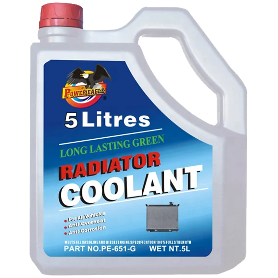 4 pcs/ctn 5L automotive liquid Long Lasting Anti-rust Radiator Coolant With New Formula