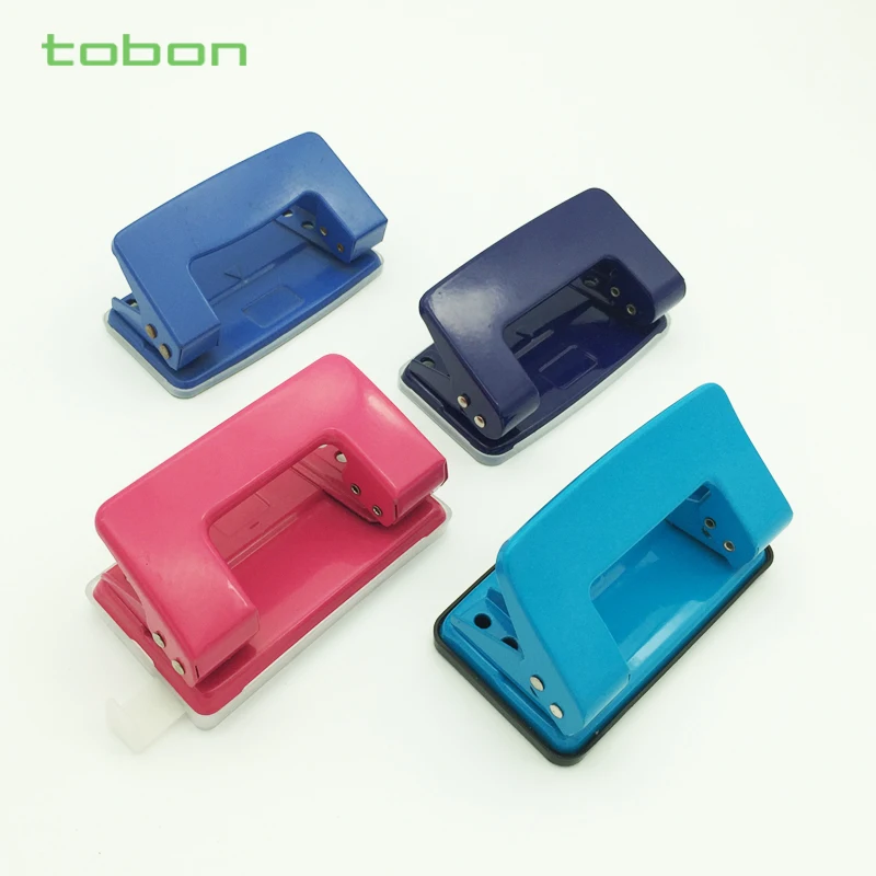 Высококачественный металлический Дырокол с одним отверстием, 15 листов