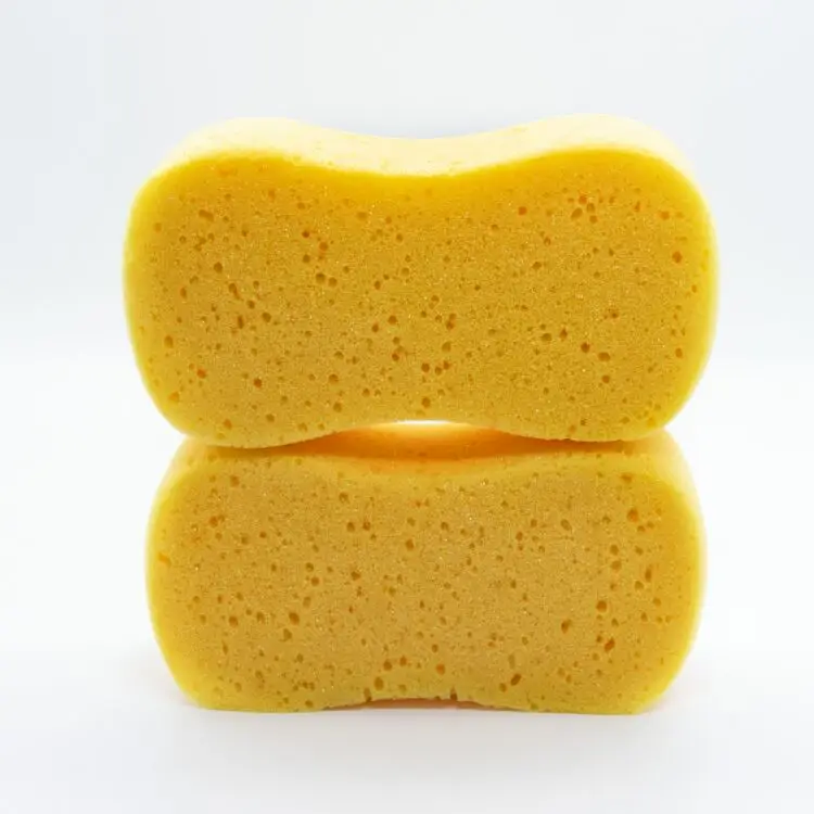 2 pcs 8 - shape large and soft car cleaning sponge