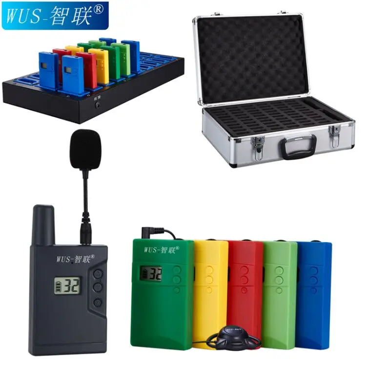 Wireless Audio Guide System / Simultaneous Translation Device / Tour Equipment / Anti-interference Receiver And Transmitter
