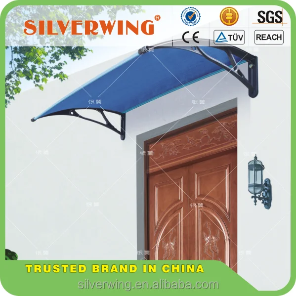 Silverwing balcony sun shades awing/canopy polycarbonate sheet used awnings for sale