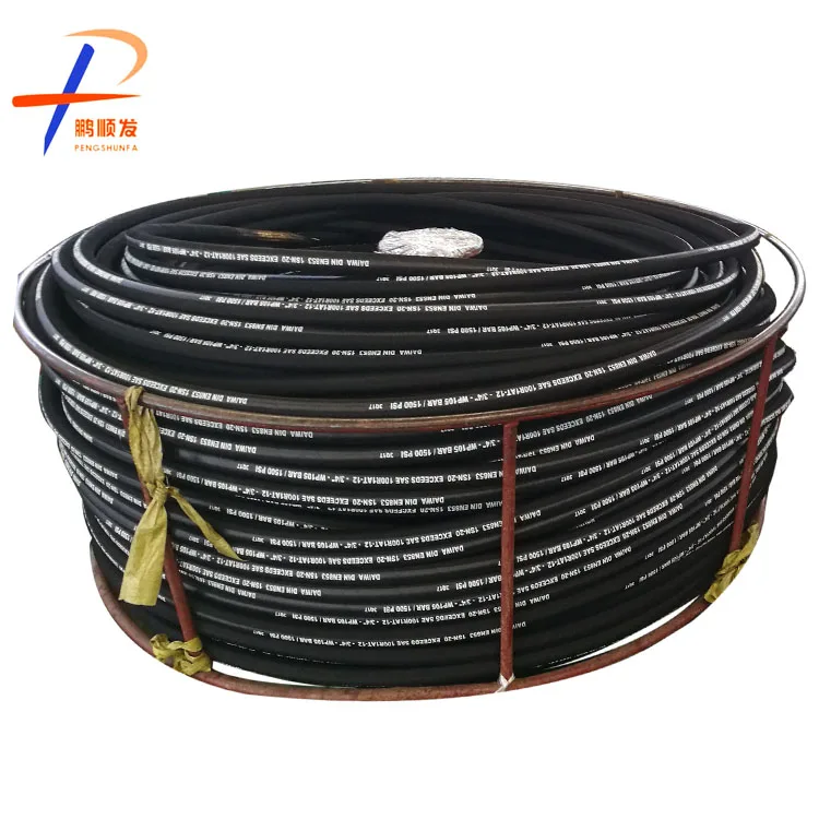 Armored auto 4sp 4mm rubber hose with high pressure steam