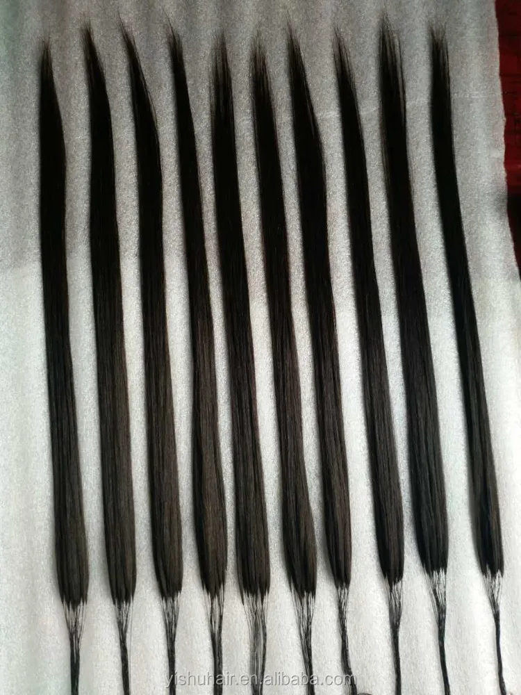 high quality wholesale price ombre color hair Feather line extensions virgin brazilian hair extension
