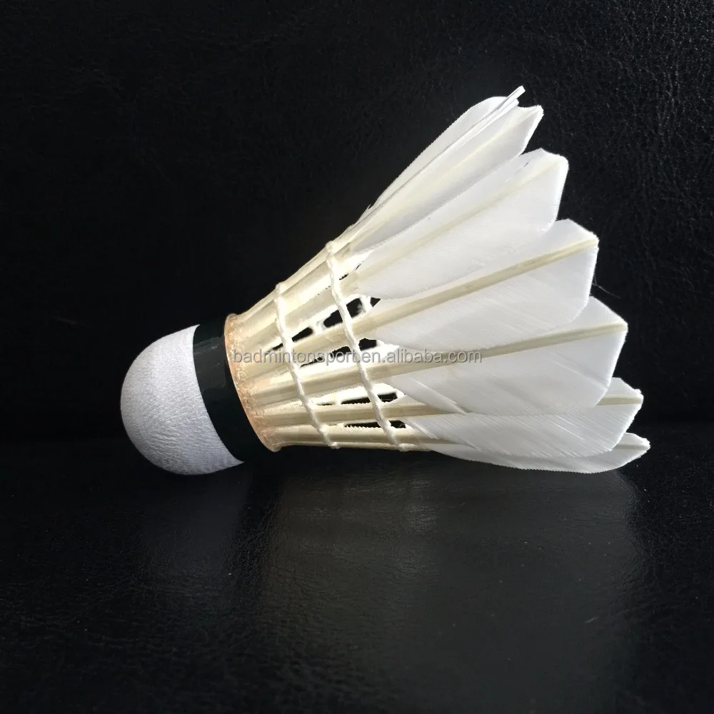 Most durable duck feather badminton shuttlecock OEM production -( AH-19)