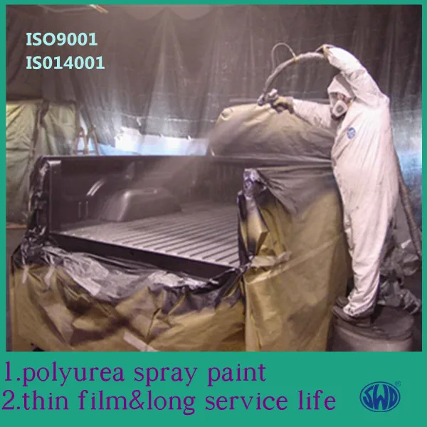 
truck bed liner polyurea spray paint 