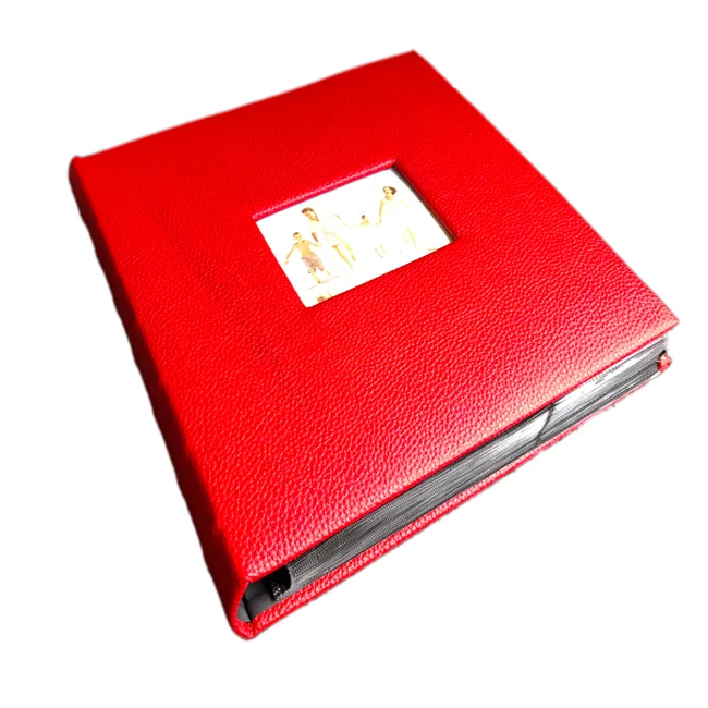 Кольцевая обвязка из ПУ кожи большой емкости 500 для фотографий 10x15 см