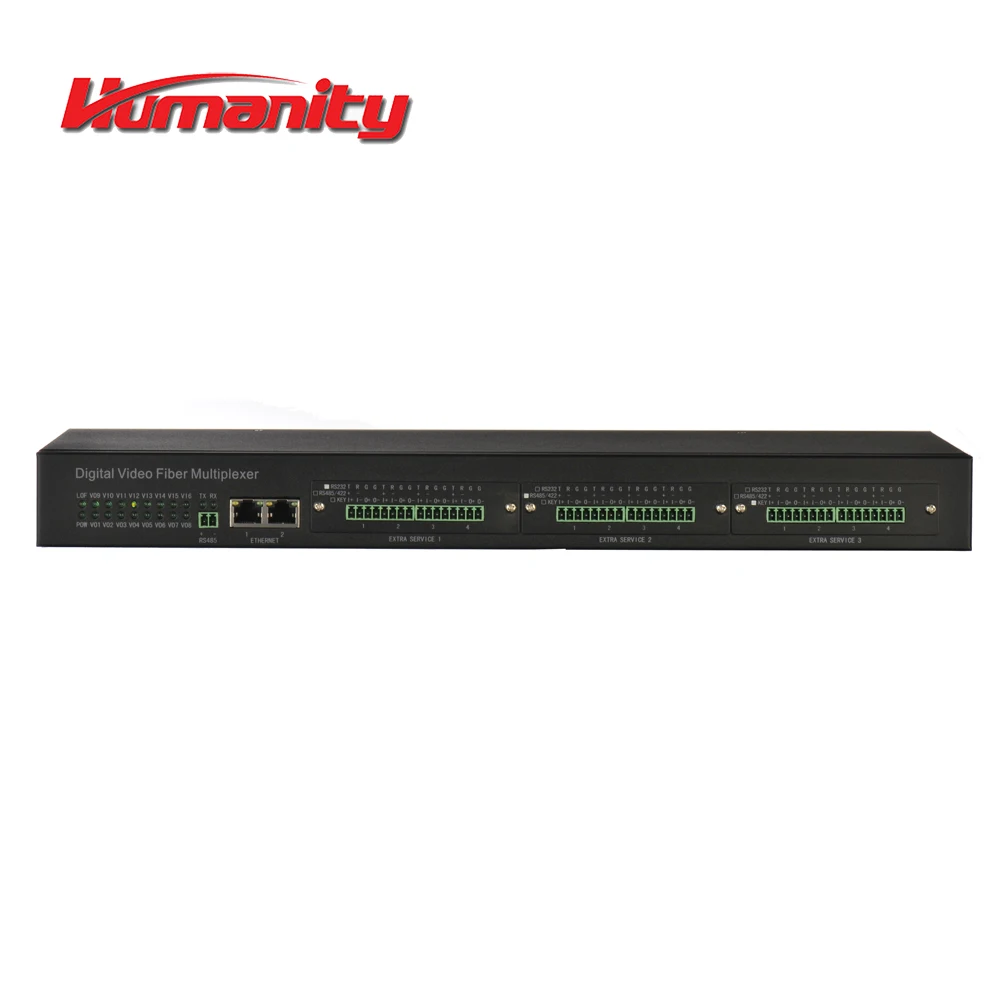 16 channel video multiplexer