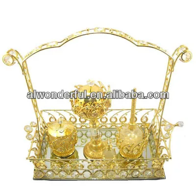 2014 Glass Incense Oil Burner sets with perfume bottle T059