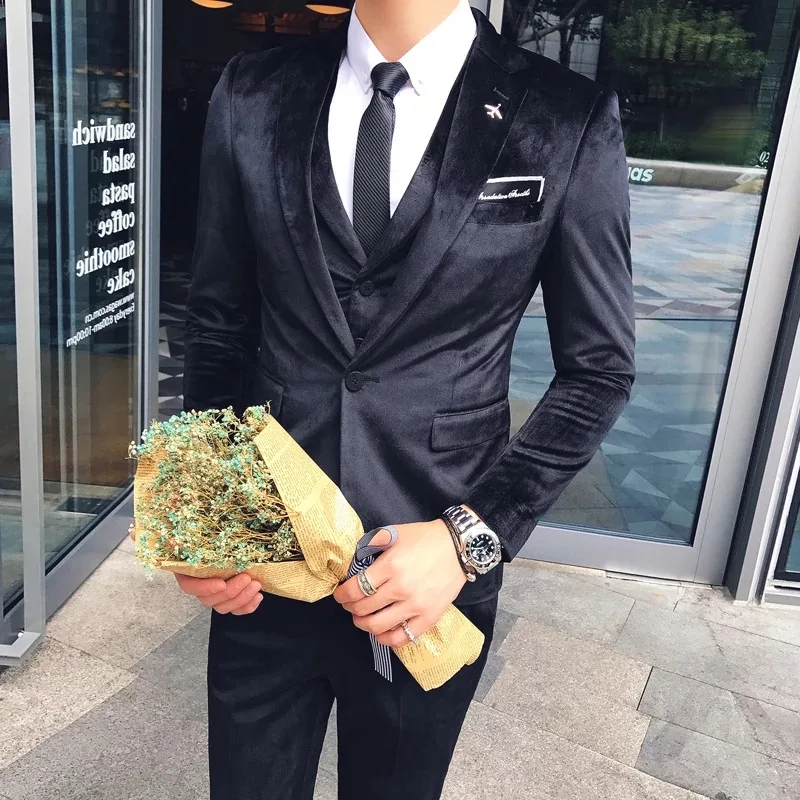 MTM made to measure Bespoke handmade Slim Fit Modern Design Classic Business Casual Modern custom Wedding Suit For Men