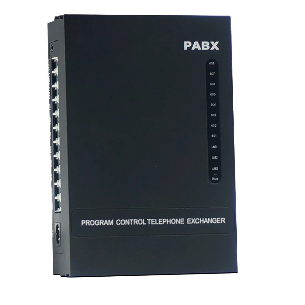 Wired Intercom Mini PBX system 8 extensions directly factory (MS308)
