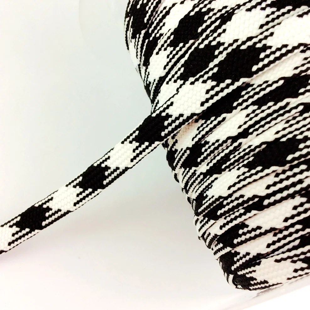 Nylon drawstring cord Hollow Flat Braid Rope