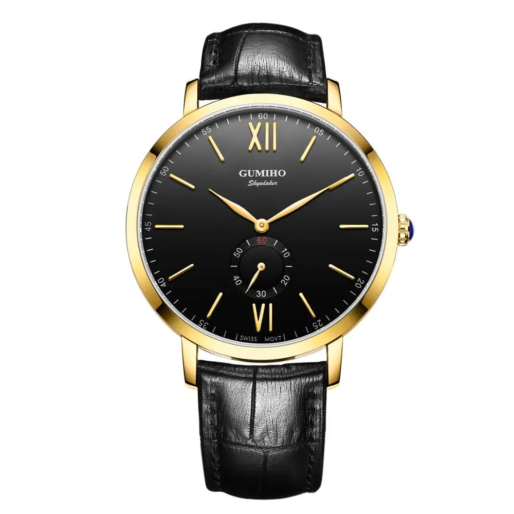 china factory watch leather watch simple fashion timepiece for man