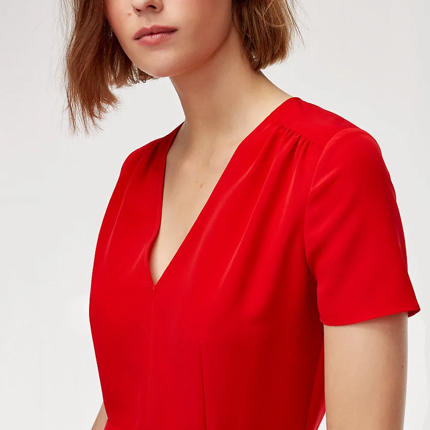 New Arrivals Fashion Lady Clothing Bandage Dress Chiffon Party Dress Spring Sexy Mini Women Casual Red Club Dresses