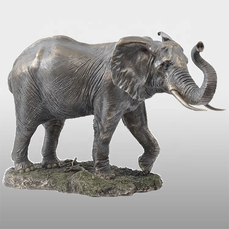 Hot sale life size garden brass outdoor elephant statue