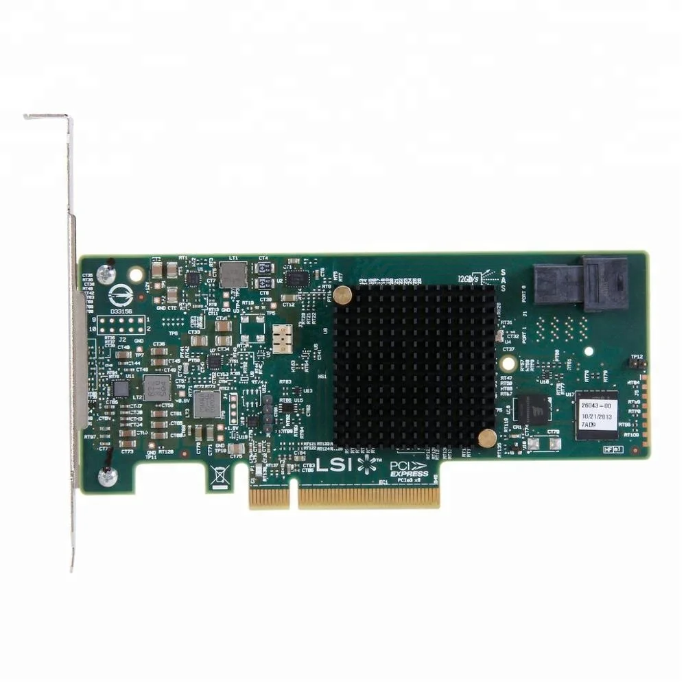 Новый оригинальный Broadcom Avago MegaRAID SAS 9341-4i/LSI 00419/Входная линия 4-портовый 12 ГБ/сек. Pcie 3,0 Sata + sas Raid контроллеры