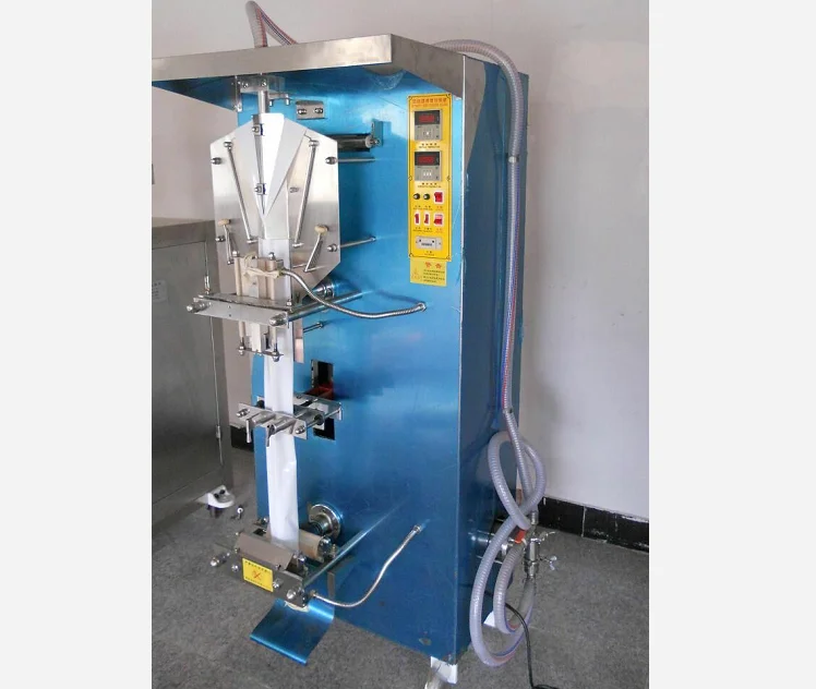 Полная линия по производству воды в пакетах, система разлива и очистки