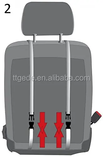 GEDE 12V Car Seat Heated Cushion Hot Cover Plush Heater Winter Warmer Cushion Black