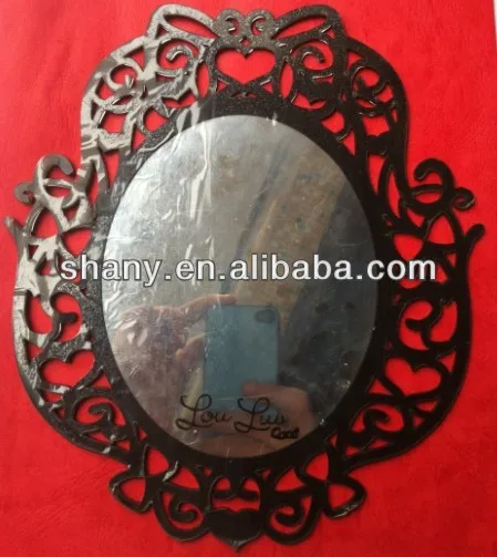 Shetterproof acrylic mirror with screen print