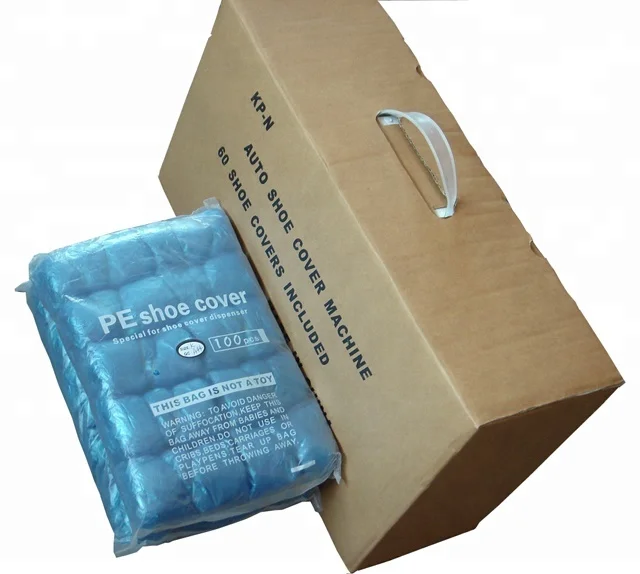 Disposable PE shoe cover refills for dispenser