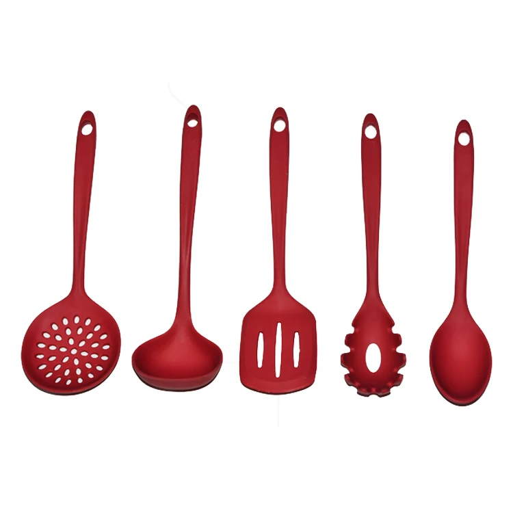5 шт./LFGB силикон с металлическими внутренними кухонными аксессуарами инструменты для готовки