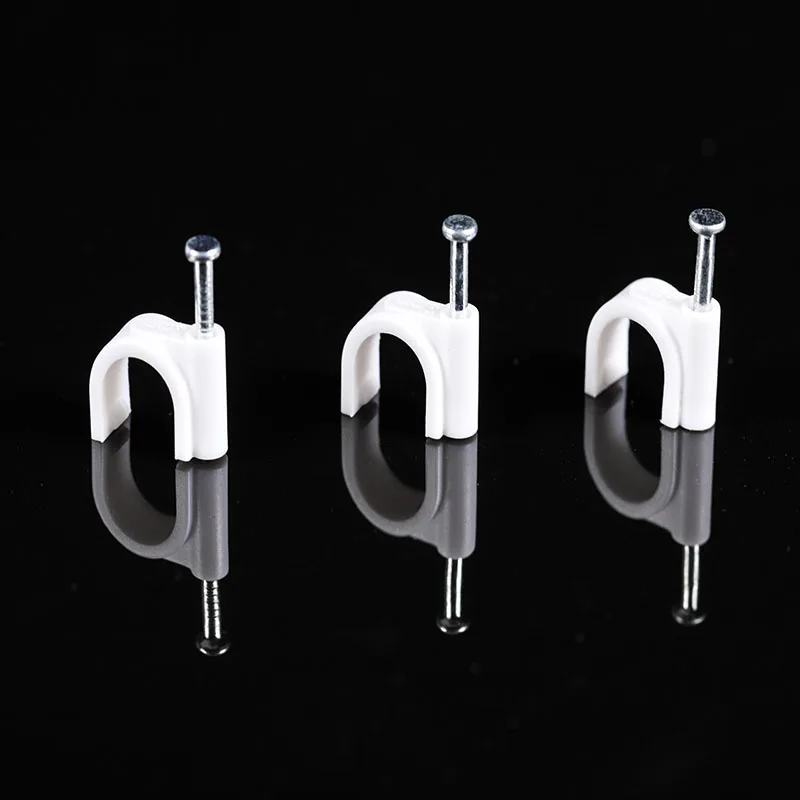 
Hot sale 8mm PE Cable Clips for cable data 