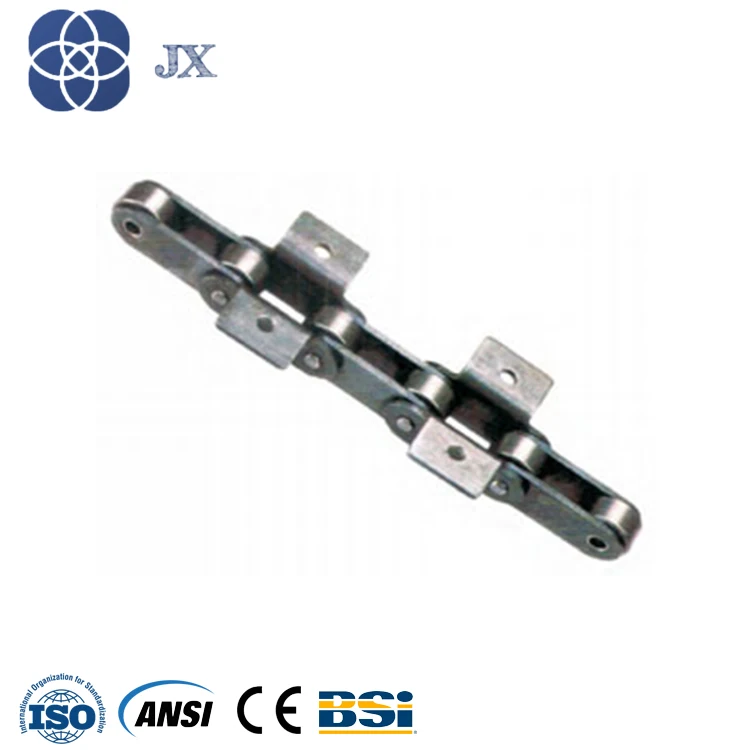 C2160 C2162 Double Pitch Roller Chain with K1 K2 Attachment