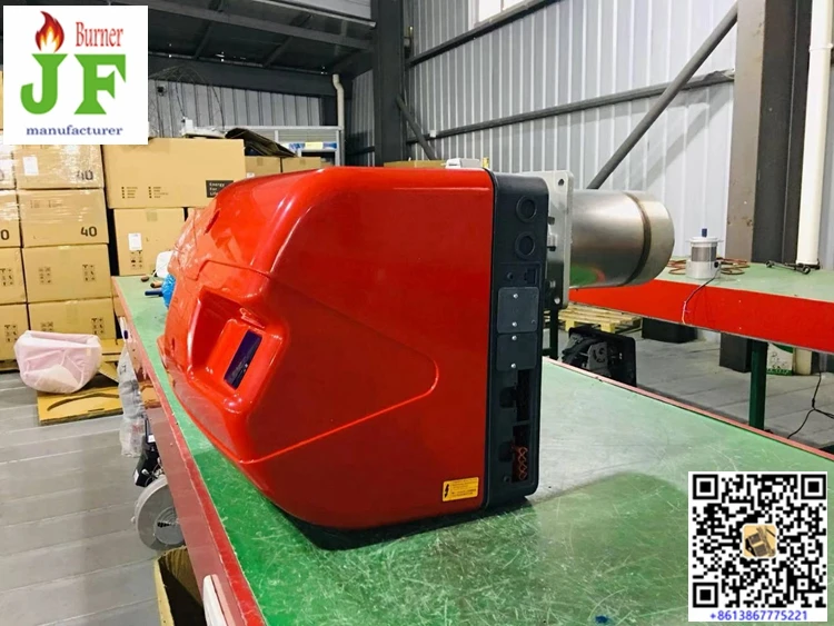 JF RS44 natural gas  burner for steam boiler / gas fired industrial China burner  similar riello burner