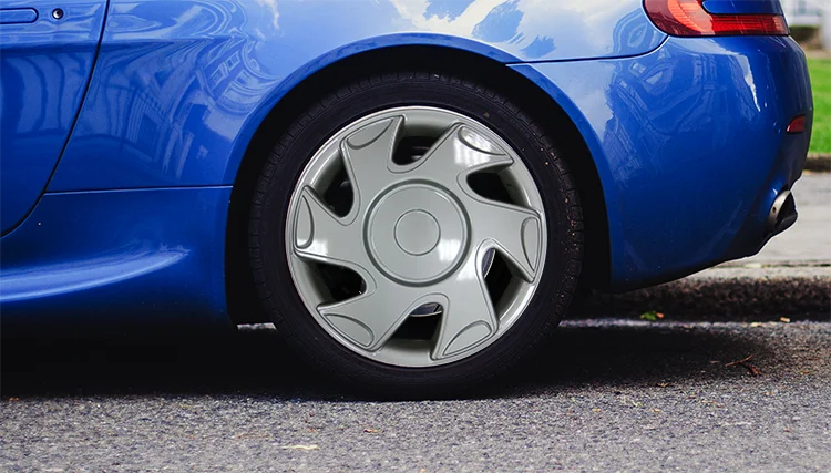 PLASTIC SPARE WHEEL RIM COVERS