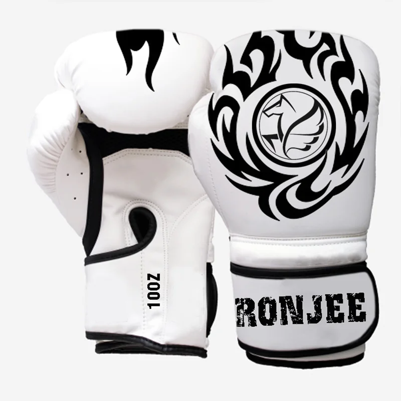 Custom Professional PU leather boxing gloves