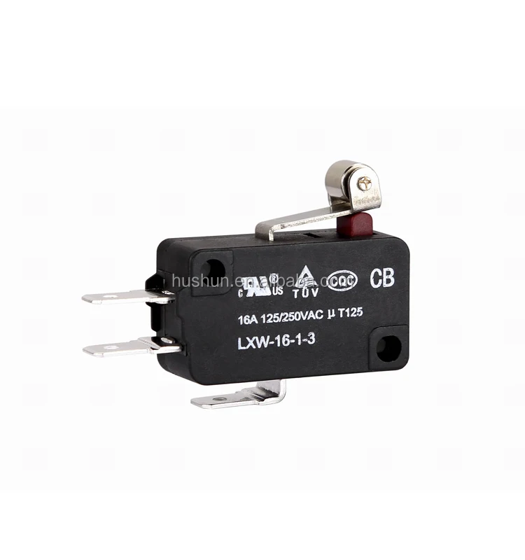 Hushun high quality 16A micro switch,electric switch