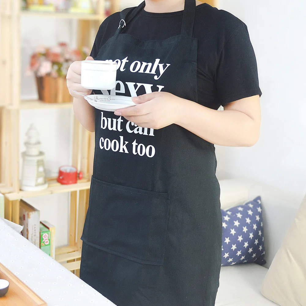 2018 new Amazon explosion models waterproof and oil-proof anti-fouling cotton apron