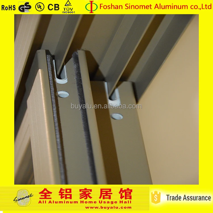 2017 EASY used Aluminum profile jindal aluminium sliding window sections catalogue