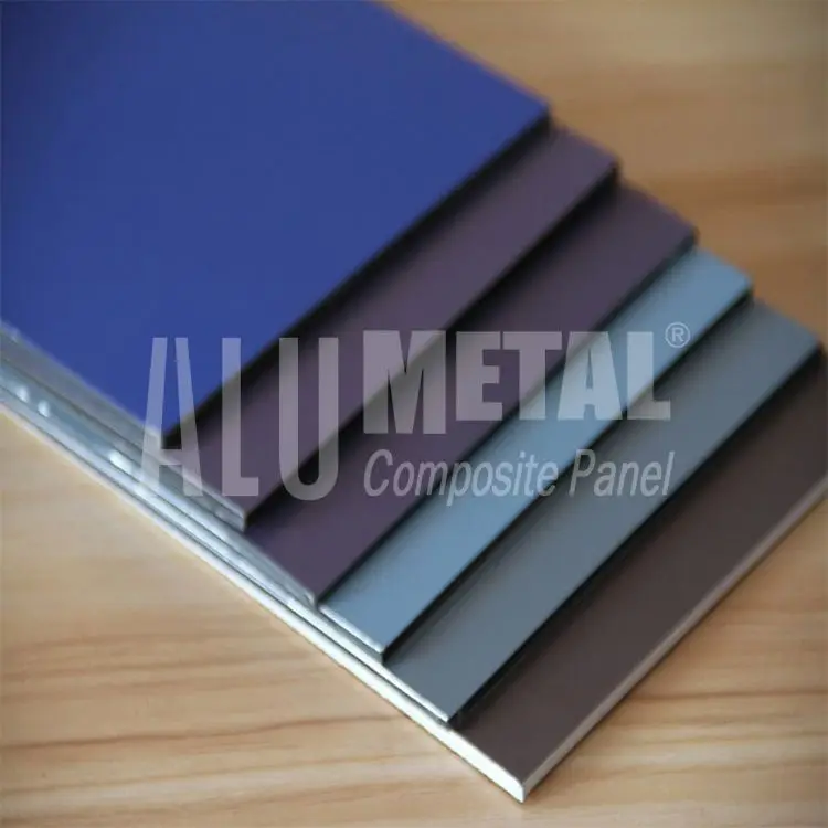 Wholesale 1200*2440 Rose Gold Copper ACP Aluminum Composite Panel Metal Paneled Wall Sheet Panels