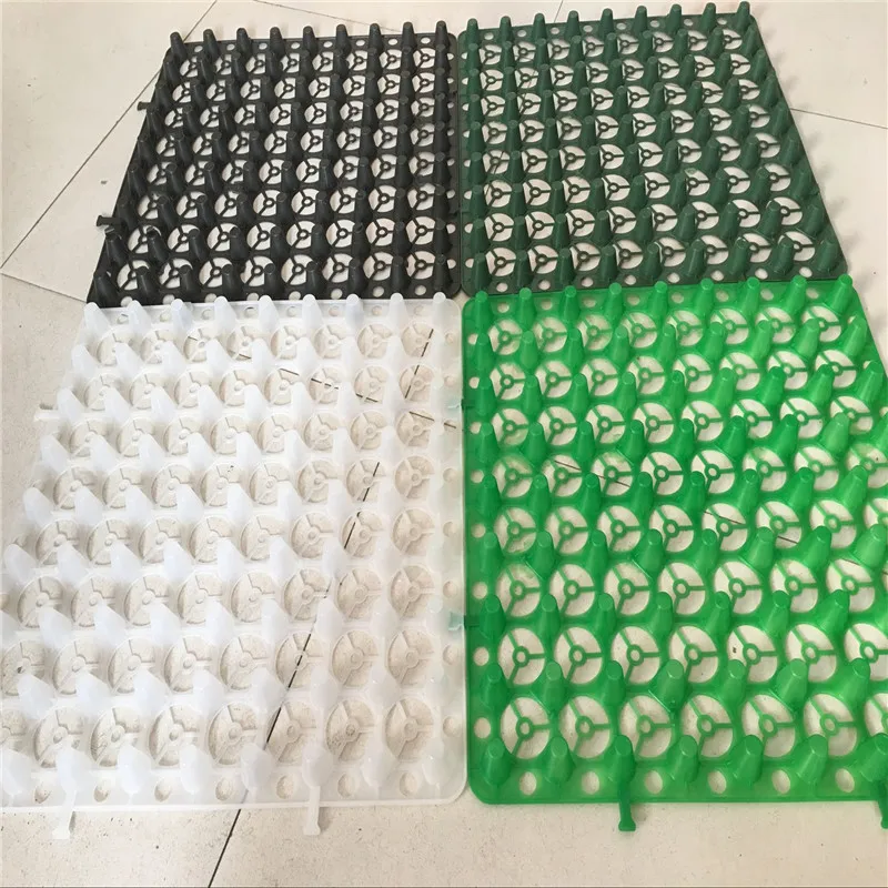 HDPE Plastic Storage-Drainage Board/50*50cm/ White dimple board/H20mm