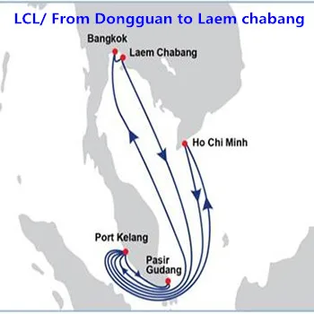 Cheapest sea freight from Dongguan to Laem chabang dropshipping company