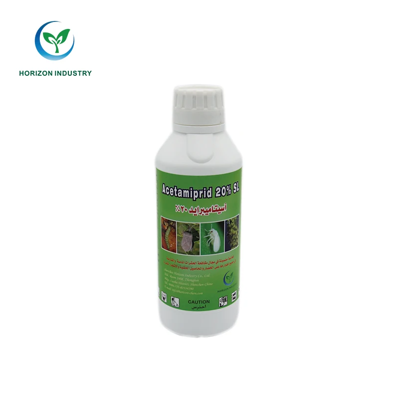 China Suppliers Pesticide Chemical Strong BaygonLawn Pest Control 97%TC 25% WP 10% WP 20% SP 20% SL Acetamiprid insecticide