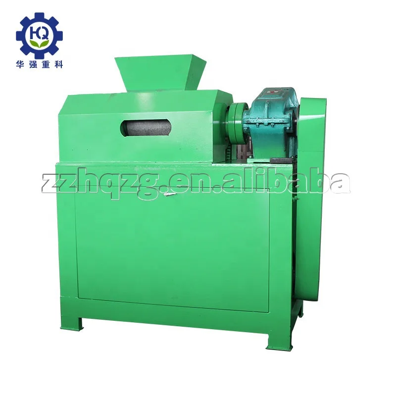 good quality double roller granulating fertilizer press granulator for compound fertilizer production