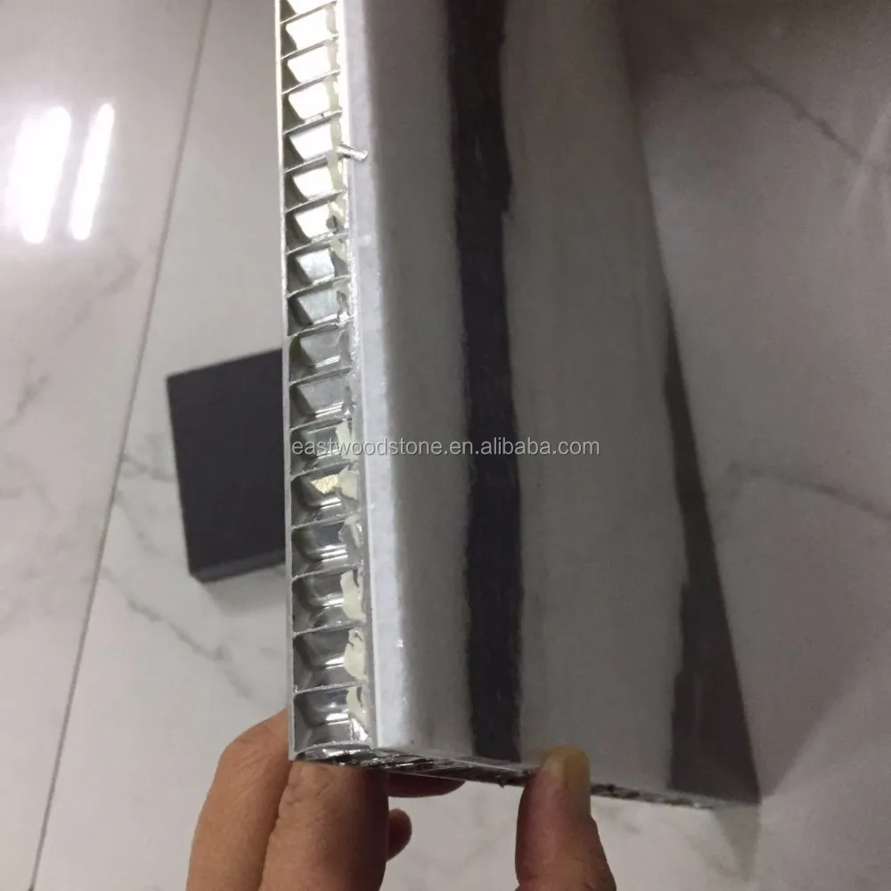 
 Алюминиевые сотовые панели мраморная подкладка  