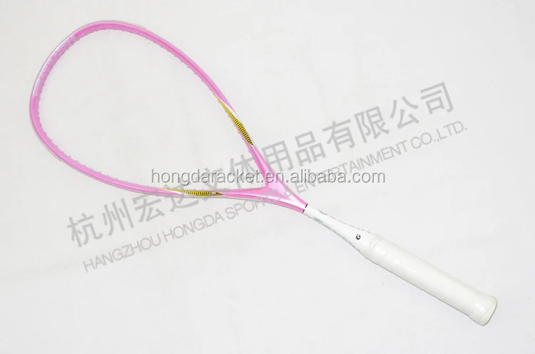 SMX980 PINK Good Design Full Carbon Squash Racket/squash Rackets for Sale/indoor Sport Squash