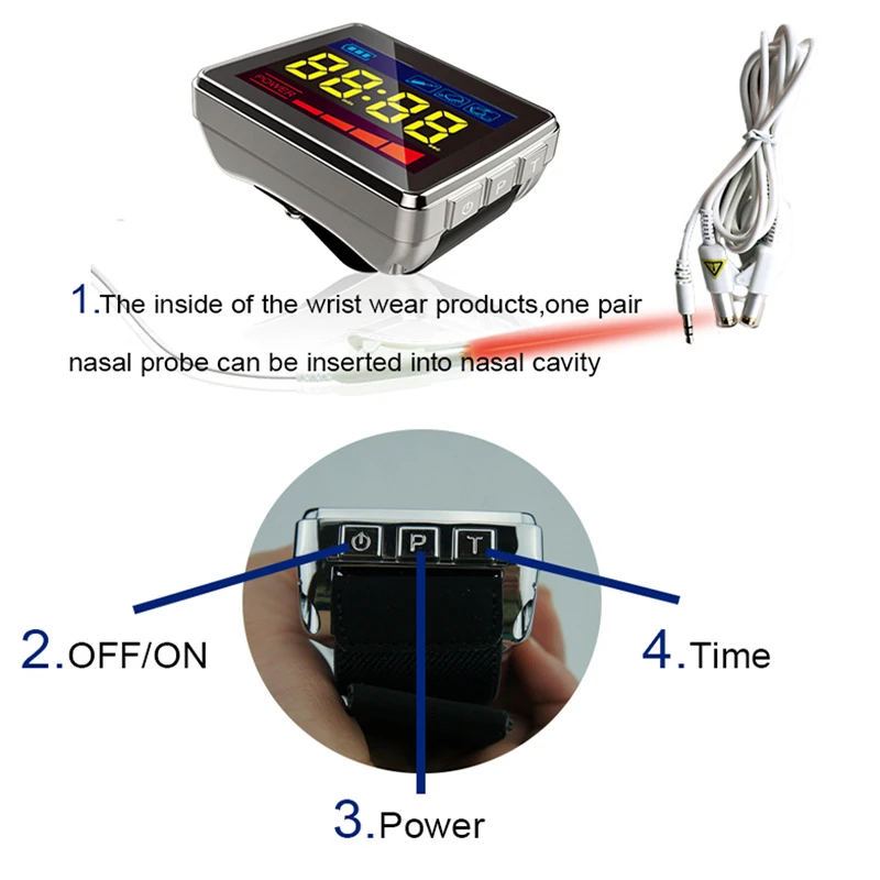 COZING 650nm Tinitus /Relief Deafness Laser Treatment Ear Acupuncture Machine