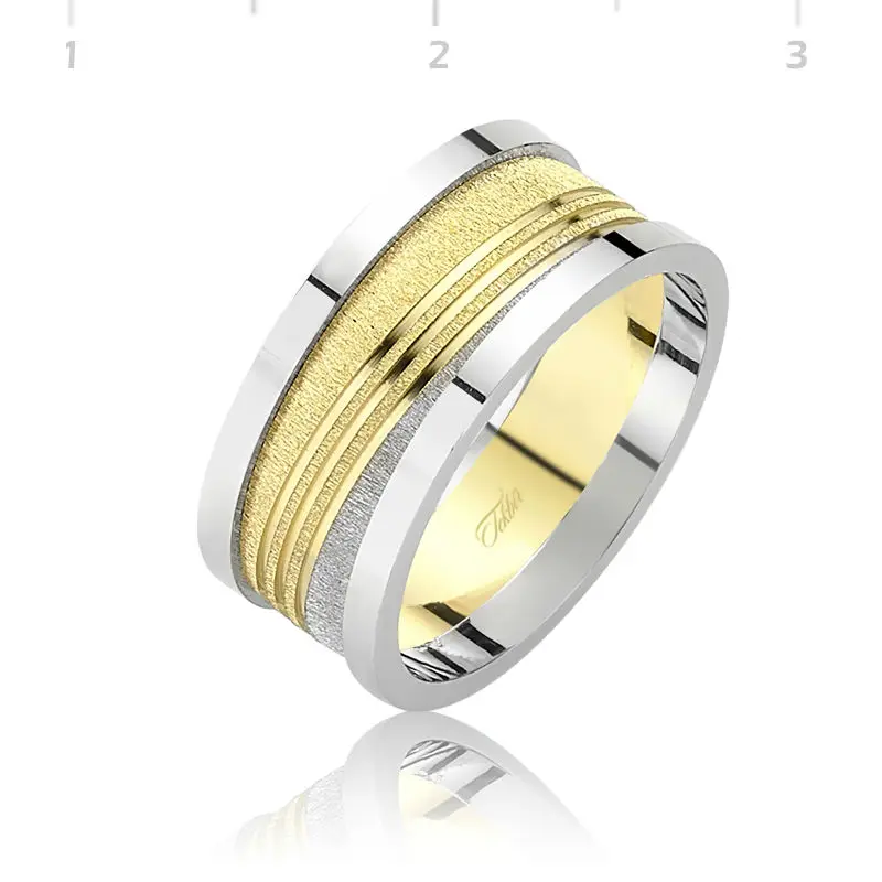 Tekbir Silver 925 Pair Wedding Ring | WRG101257M