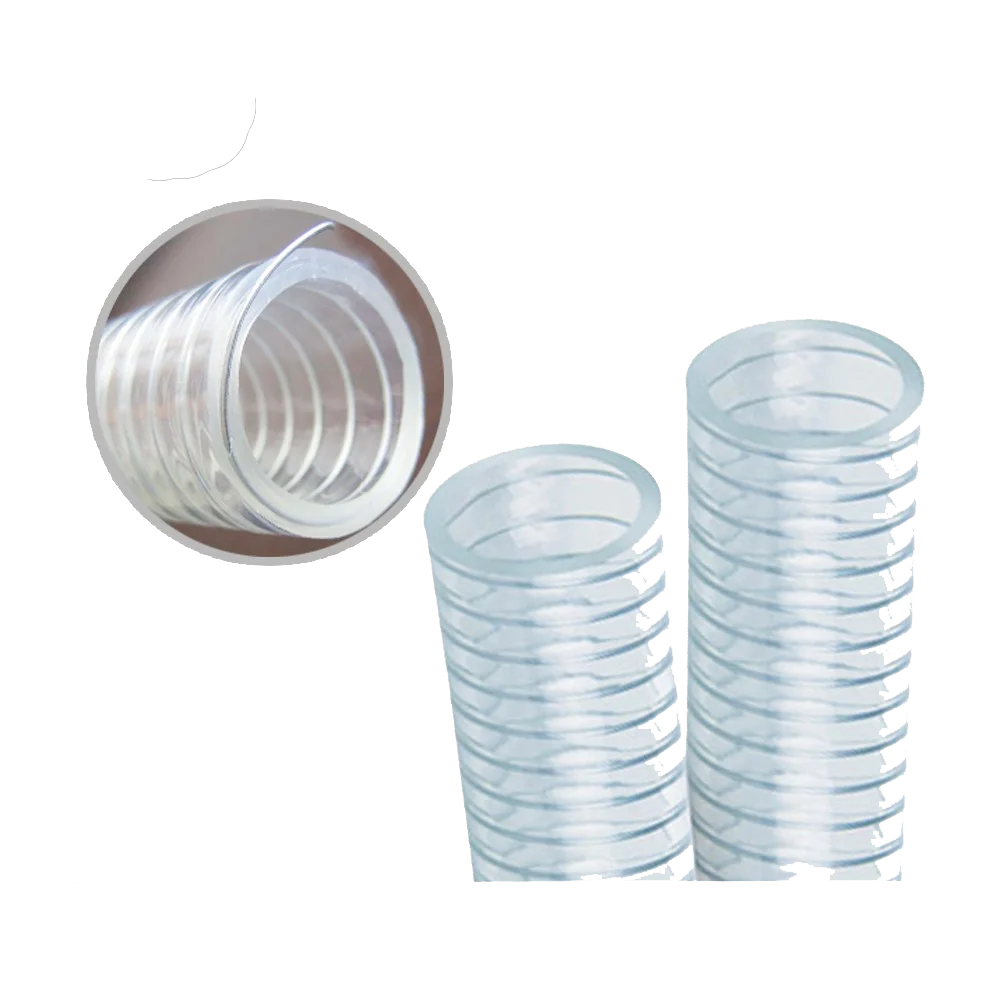 2019 высококачественный гибкий спиральный стальной шланг из ПВХ разрядный