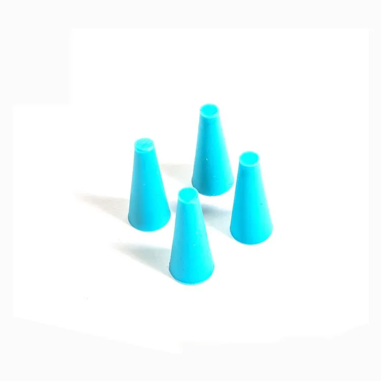High temperature silicone rubber tapered plug