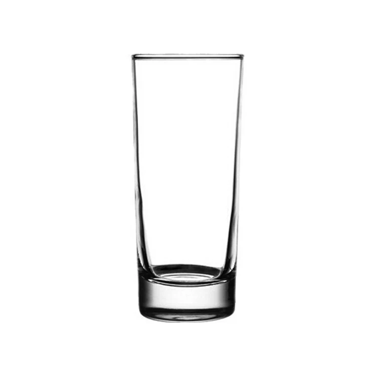 
345ML 285ml Clear Straight Round Glass Cup Drinking Glass 