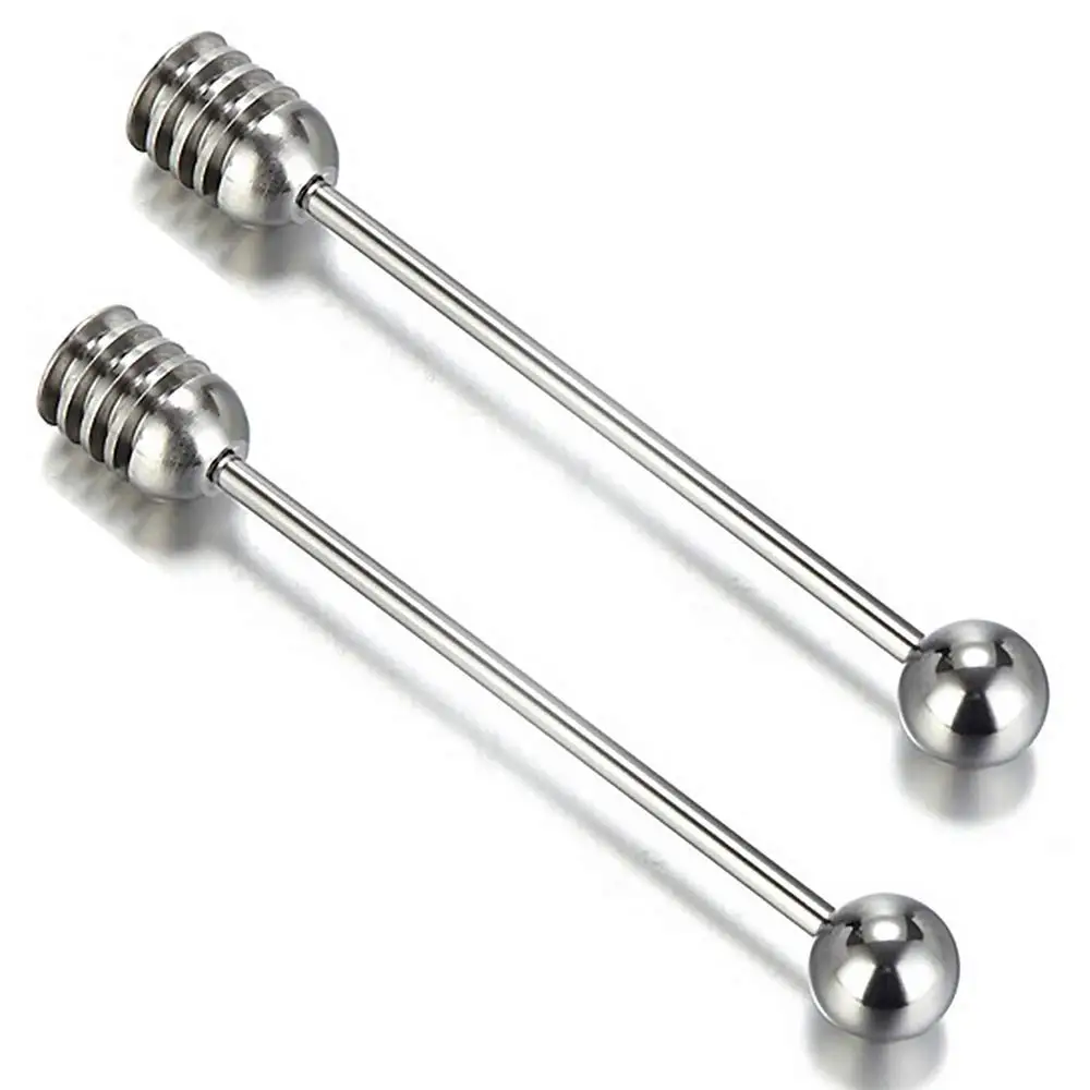 
Easy Clean Stainless Steel Custom Honey Dipper 