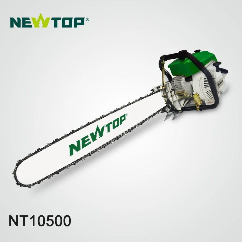 Бензиновая машина для резки древесины цепная пила деревьев NT10500 ms070