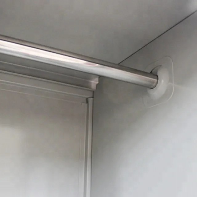 Inside A Drawer 4 Sections Steel Almirah Designs India Style 2 Doors Metal Wardrobe Closet