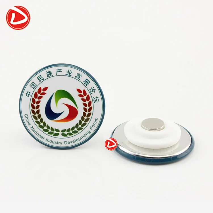 Hot sale round diameter 44mm size ferrite magnet button Whiteboard Magnets Button - Plastic covered with magnetic base