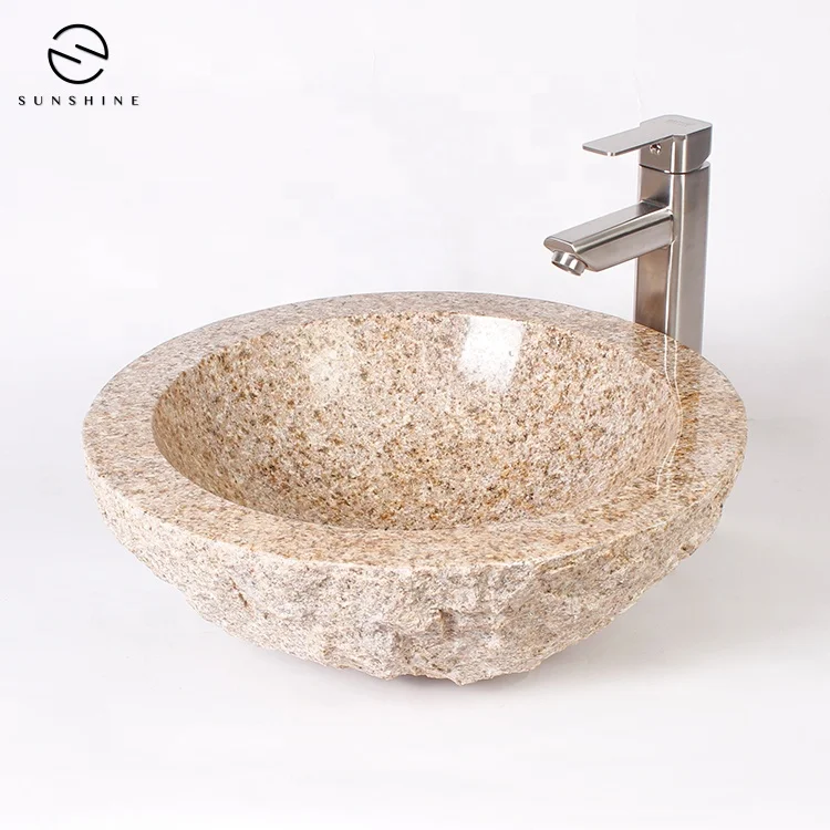 Wholesale High Quality Natural Stone Granite Sink For Outdoor